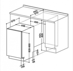 Whirlpool WSIC 3M17