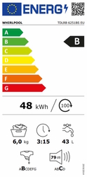 Whirlpool TDLRB 6251BS EU